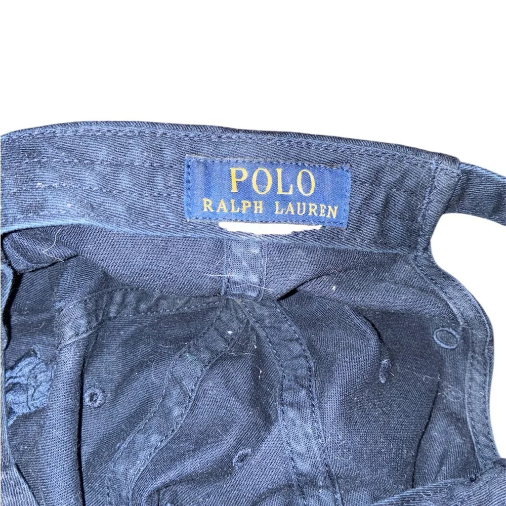 Polo by Ralph Lauren Big Pony Chino Dark Blue Hat - Picture 3 of 5